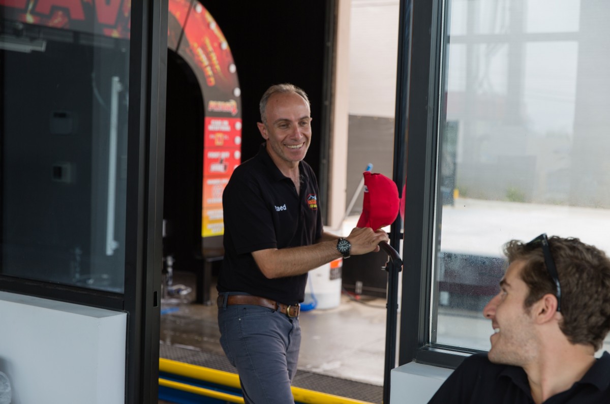 Raed Domat used to call Syria home. Now he is finding his place in Hickory, with the support of his family, his community, and his dedication to running the town’s newest car wash.