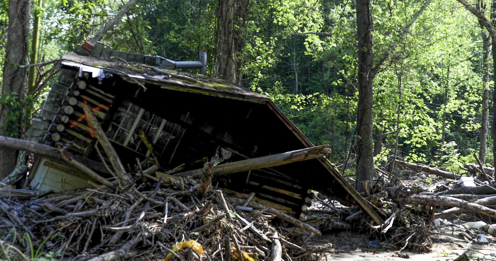 Months after the hurricane the town has not yet recovered from the storm's devastation.
