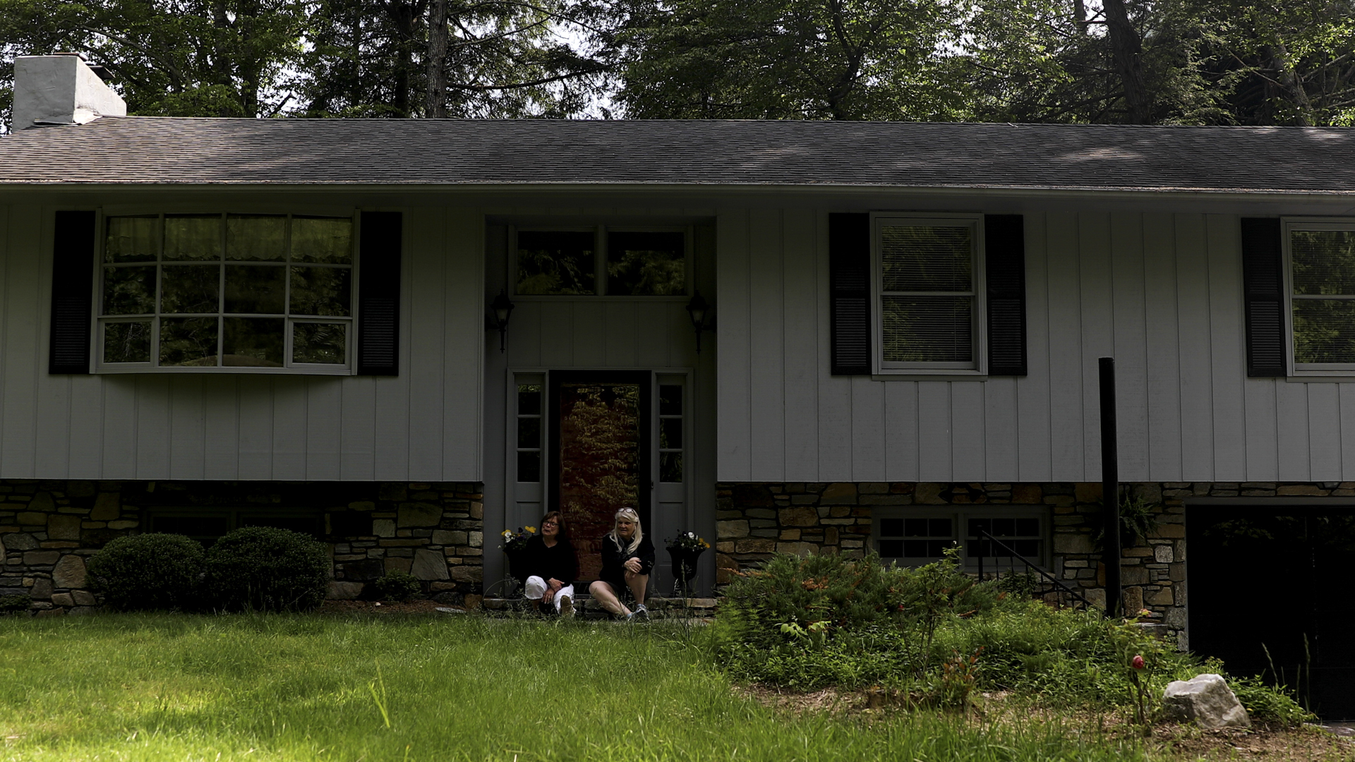 Schneider vists Maureen Keller, a woman who lives in the nearby community of Bat Cave. Schneider and Keller discuss the process of healing after the disaster.